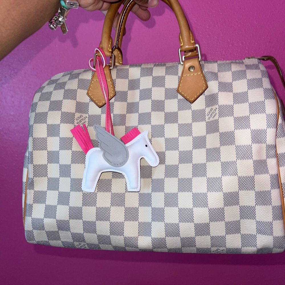 Louis Vuitton Speedy 30 Damier Azul - Picture 6 of 8